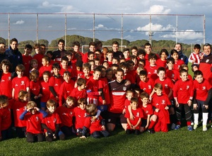 Clausura del Campus de Semana Santa 2013 de la Fundación Atlético de Madrid